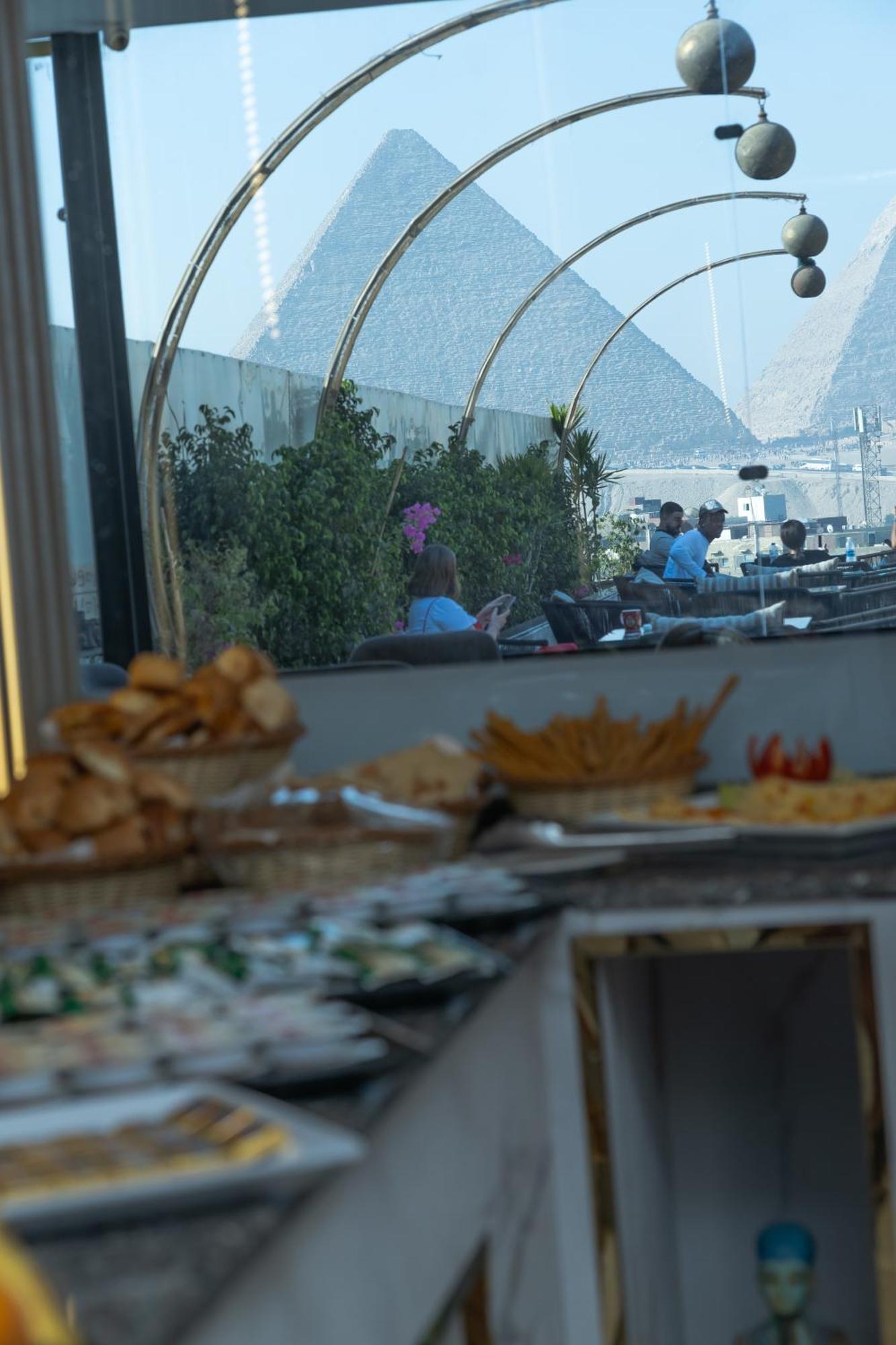 Al Kawm al Akhdar Comfort Giza Inn View מראה חיצוני תמונה
