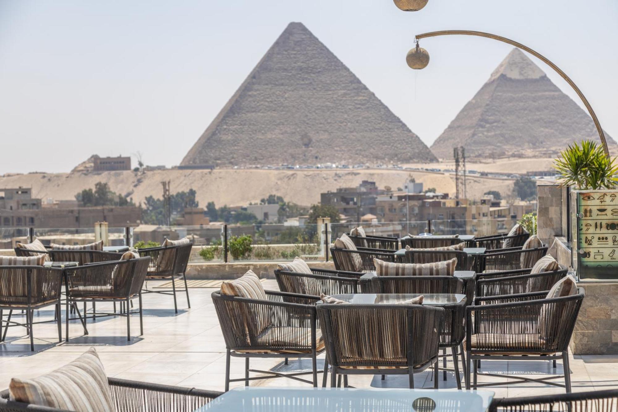 Al Kawm al Akhdar Comfort Giza Inn View מראה חיצוני תמונה