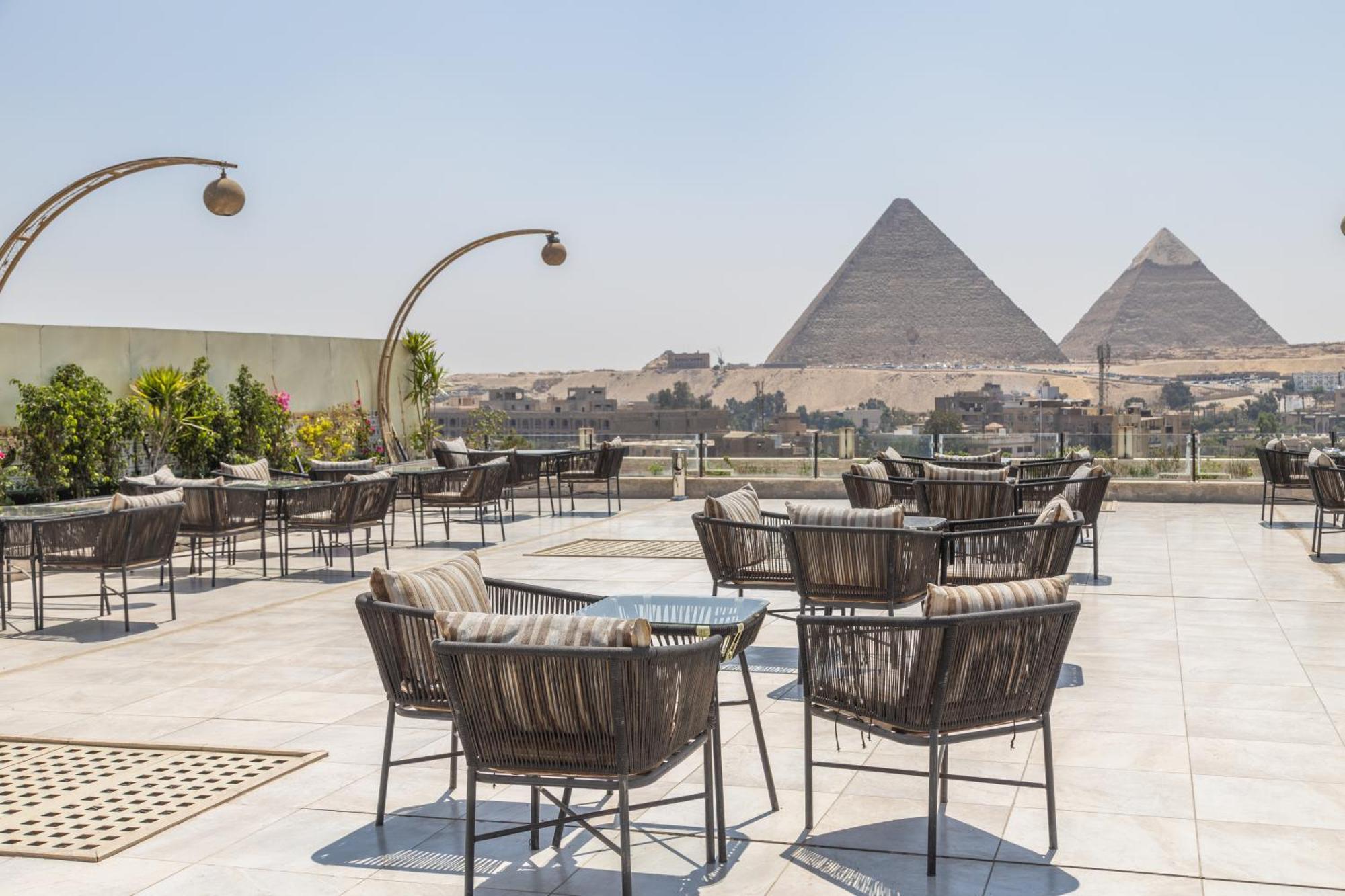 Al Kawm al Akhdar Comfort Giza Inn View מראה חיצוני תמונה