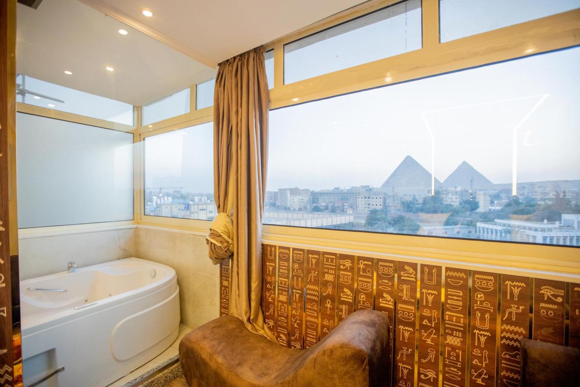 Al Kawm al Akhdar Comfort Giza Inn View מראה חיצוני תמונה